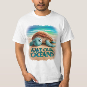 T-shirt Sauvez nos océans Protection maritime et océanique