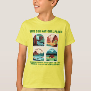T-shirt Sauvez nos parcs nationaux