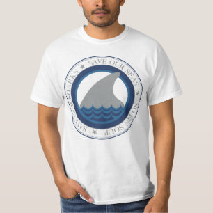 T-shirt sauvez nos requins
