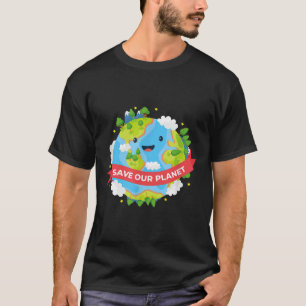 T-shirt Sauvez notre planète Terre Mère Protection De l'en