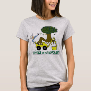 T-shirt Sauvez Rainforest Plantes Arbres Jour des terres E