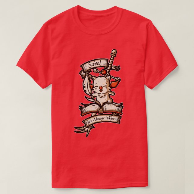 T-shirt Sauvez son toujours sage (Design devant)
