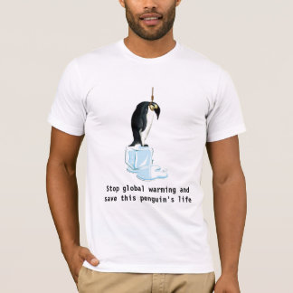 T-shirt Sauvez un pingouin