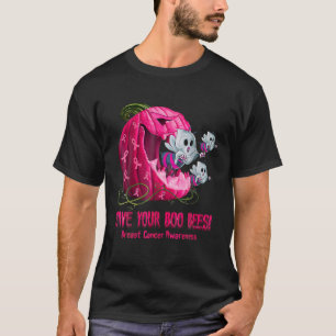 T-shirt Sauvez vos abeilles Boo Sensibilisation au cancer 