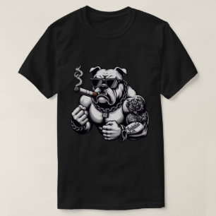 T-Shirt Savage Bulldog – Vibes de Rebelle de Rue