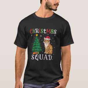 T-shirt Savannah Cat Squad Garçons Filles Enfants Arbre de