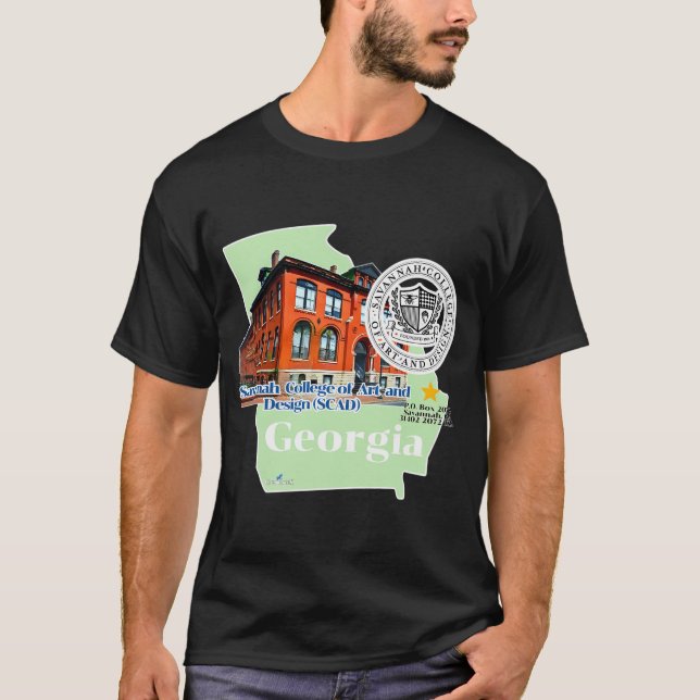 T-shirt Savannah College Of Art And Design (Scad) (Savanna (Devant)