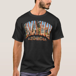 T-shirt Savannah Georgia GA Vintage Retro Souvenir