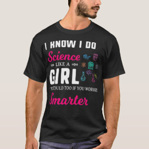 T-shirt Savant Sarcastique Drôle Je Fais La Science Comme