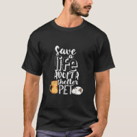 Save Life Adopter Abri Animaux Amoureux de les cha