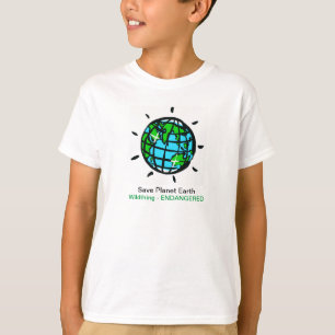 T-shirt Save Planet Earth - Wildthing - Conservation -