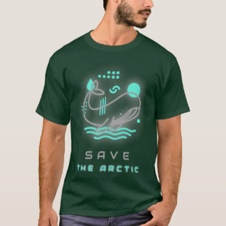 T-shirt Save The Arctic Whale