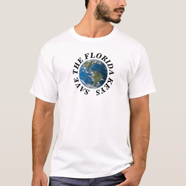 T-shirt Save The Florida Keys (Devant)