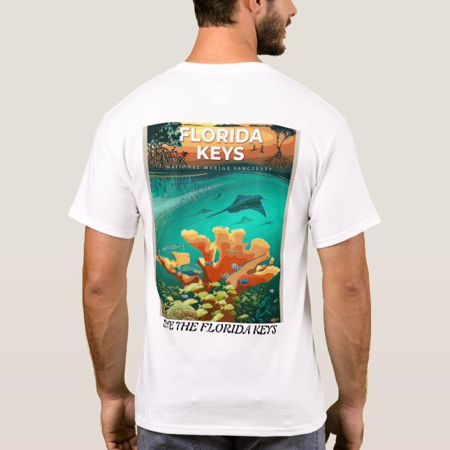 T-shirt Save the Florida Keys (Dos)
