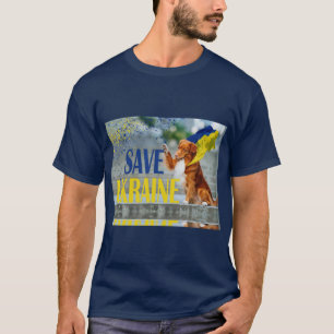 T-shirt Save Ukraine Toller