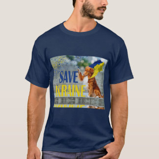 T-shirt Save Ukraine Toller