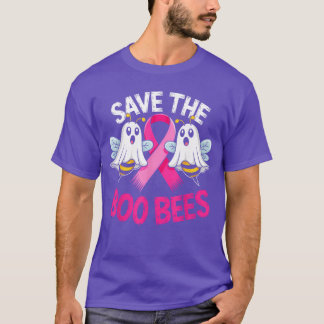 T-shirt Savehe Boo Bees Drôle Sensibilisation au cancer du