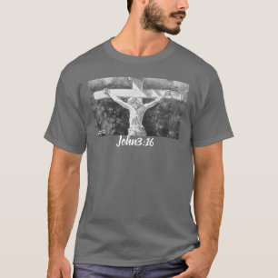 T-shirt SAVIOR John 3:16 Baptême Noël Pâques