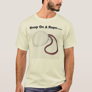 T-shirt Savon sur une corde .....