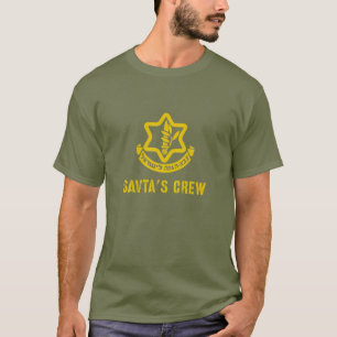 T-shirt Savta's Crew Juive grand-mère Savta Israël Idf Tza