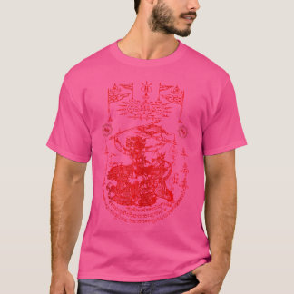 T-shirt Sawadee Thai Traditionnel Sak Yant Thai Tigres Jum