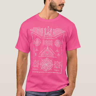 T-shirt Sawadee Thai traditionnel Sak Yant Thai Twin Tiger