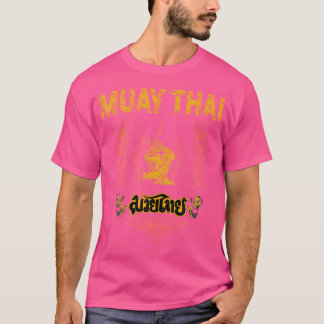 T-shirt Sawadee Thai traditionnel Sak Yant Thai Twin Tiger