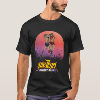 T-shirt Sawadee Thai traditionnel Sak Yant Thai Twin Tiger