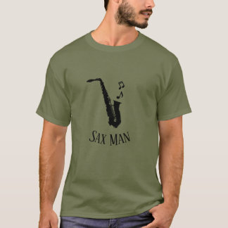 T-shirt Sax Man Cool Funny Musique Saxophone