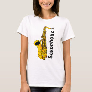 T-shirt Saxophone