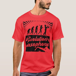 T-shirt Saxophone évolution