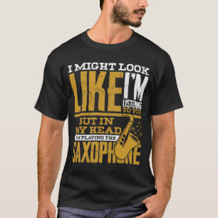 T-shirt Saxophone joueur
