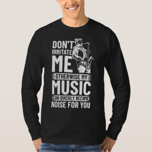 T-shirt Saxophone Musicien de musique Jazz