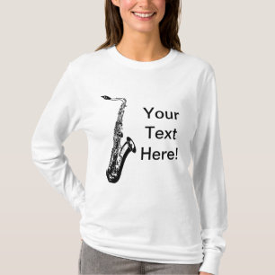 T-shirt Saxophone personnalisé