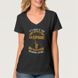 T-shirt Saxophone Saxophoniste Joueur de Saxophone