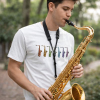 Saxophone Ténor Arc-en-Ciel Instrument de Musique