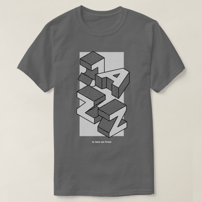 T-shirt Saxophoniste jazz rétro 5 (Design devant)