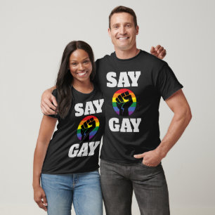 T-Shirt SAY GAY