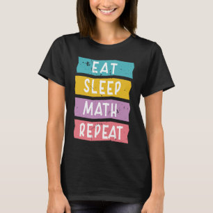T-shirt Sayings For Math Teacher For Men Femmes Family Fri