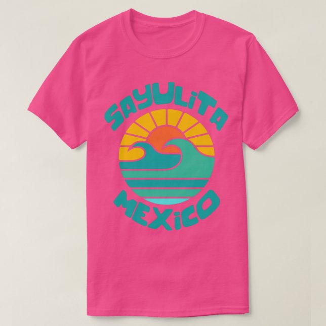 T-shirt Sayulita mexico (Design devant)