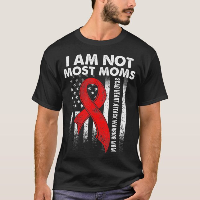 T-shirt SCAD Attaque cardiaque Survivant Thérapie Guerrier (Devant)