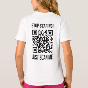 T-shirt Scan Me : Faites Ce Qui Rend Votre Âme Heureuse