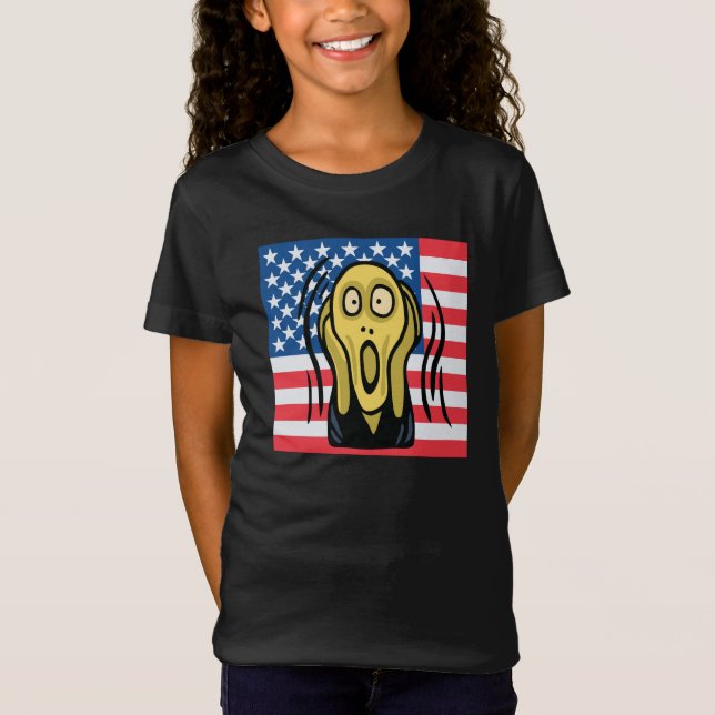 T-Shirt Scandale américain (Devant)