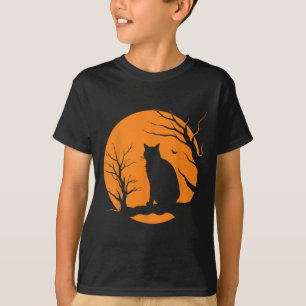 T-shirt Scandale Halloween Vintage Chat Noir Costume Retro
