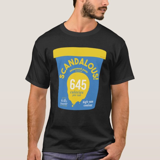 T-shirt Scandaleux 6 45 Ice Cream Tub entraînement Yam Sai (Devant)