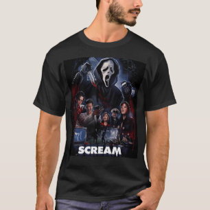 T-shirt Scander Horror Movie Poster Classic