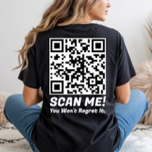 Scannez-moi QR drôle ! Blague drôle de regret
