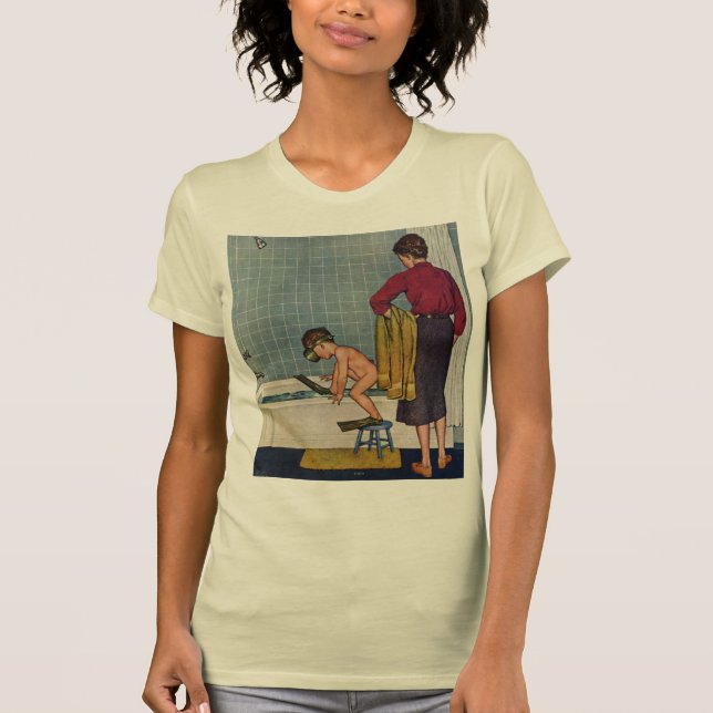 T-shirt Scaphandre dans le baquet (Devant)