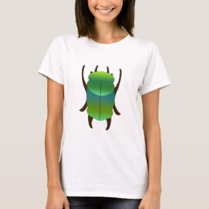 T-shirt Scarabée bleu