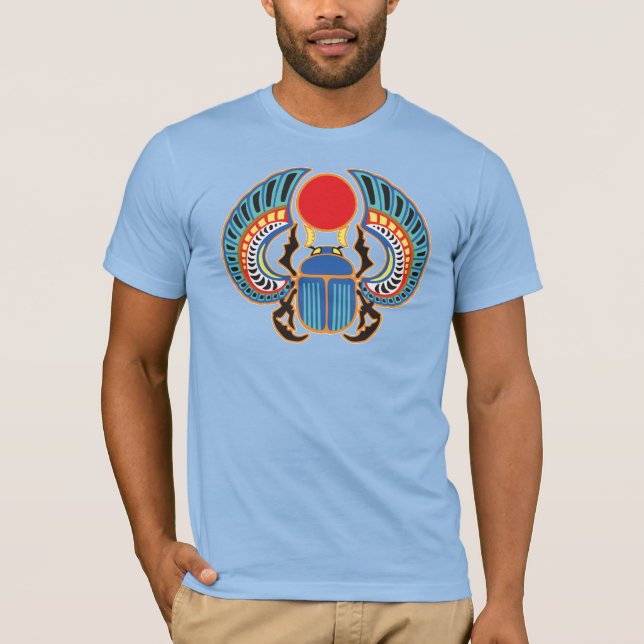 T-shirt scarabée égyptien (Devant)